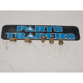 Flanders NOS Flanders Fitting Pear 5x7mm for 1.5mm Wire Cafe Custom Vintage Cable End