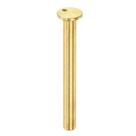 M METERXITY Golf Brass Tip Weight - Carbon Wood Iron Steel Shafts Plug Weight Tip Accessories, Light & Portable, Apply to Golf Club (43 x 8.5-mm, Copper)