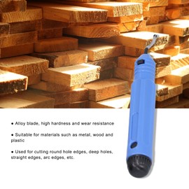 Kit de Herramientas de Desbarbado de Metal, Herramienta de Desbarbado Manual de Aleación Kit de Cuchillo de Biselado de Desbarbado para Materiales Plásticos