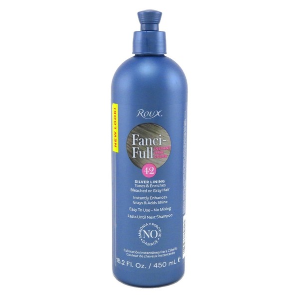 Roux Fanci-Full Rinse #42 Silver Lining 15.2 Ounce (450ml) (2