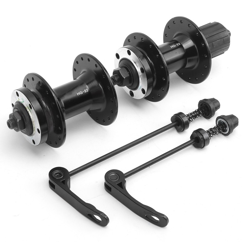 MEIJUN 32 Holes Cassette Mountain Bike Hub Front Rear Freehub