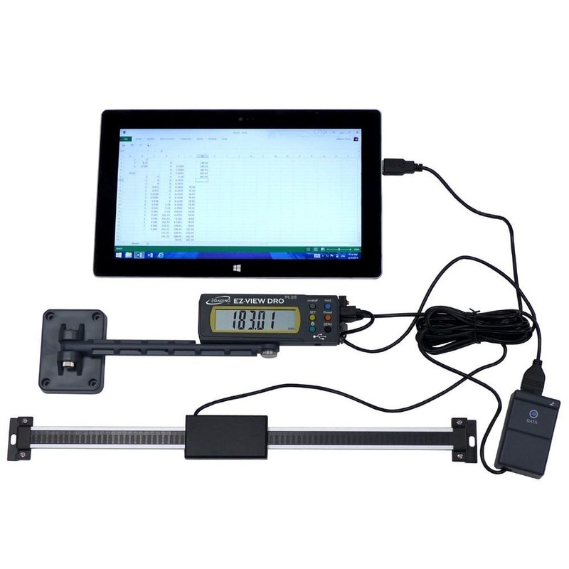 iGaging Digital Readout DRO 12" Travel X-Large LCD Display EZ-View