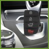 HOPESPANNER 4 Button Car Remote Fob Case Cover Insert Rubber
