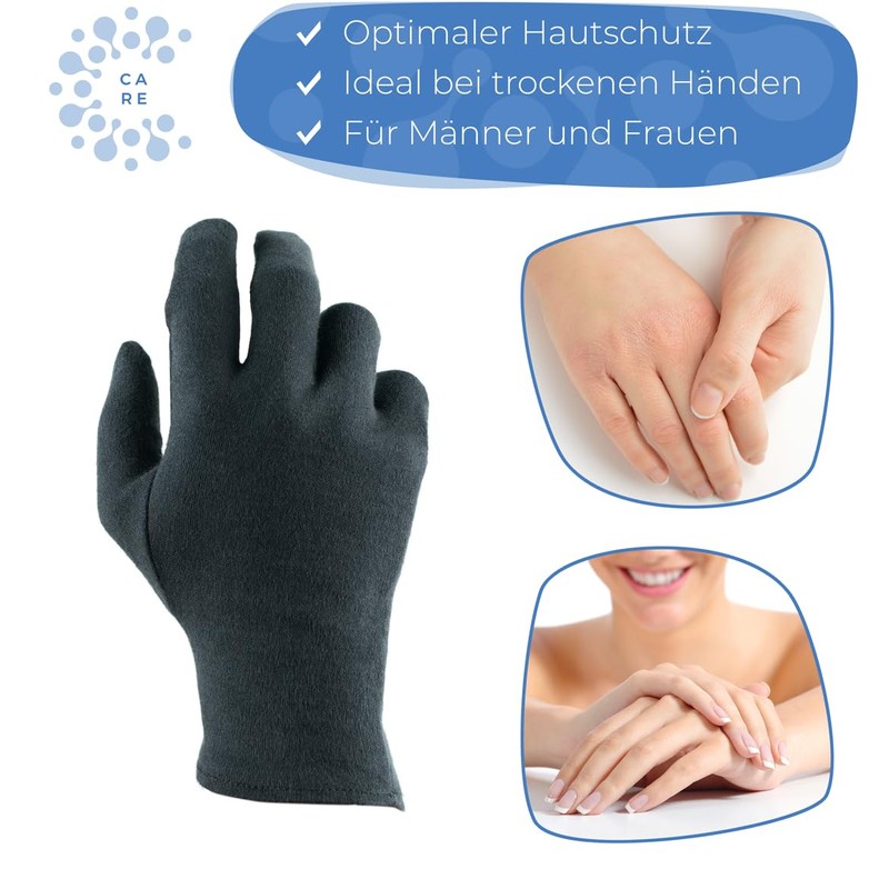 WELL B4 Dermatest Very Good Cotton Gloves 2 Pairs 100%