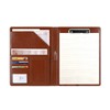Podazz A4 Foldover Clipboard Folder, Leather Resume Storage Conference Folder