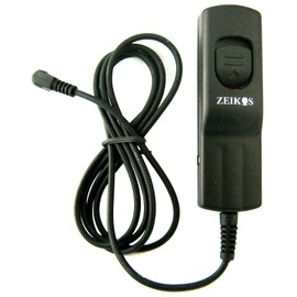 Zeikos ZE-RS60 Wired Shutter Release Cord Remote Control Switch Cable, RS-60E3 Replacement for Canon DSLR Camera T6i T6s T5 T5i T4i T3 T3i T2i T1i XT XTi XS XSi 60D 70D 760D G16 G15 G12 G11 G10