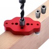 Woodworking Straight Hole Positioner Aluminum Alloy DIY Drill Guide for