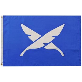 2X3 US Yacht Club Secretary Blue 100D Woven Poly Nylon Flag 2'x3' Banner