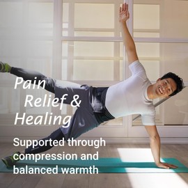 Actimove Sports Edition Back Support with 4 Stays, Adjustable Double Layer Compression – For Back Strains, Muscle Insufficiency – Black, Large