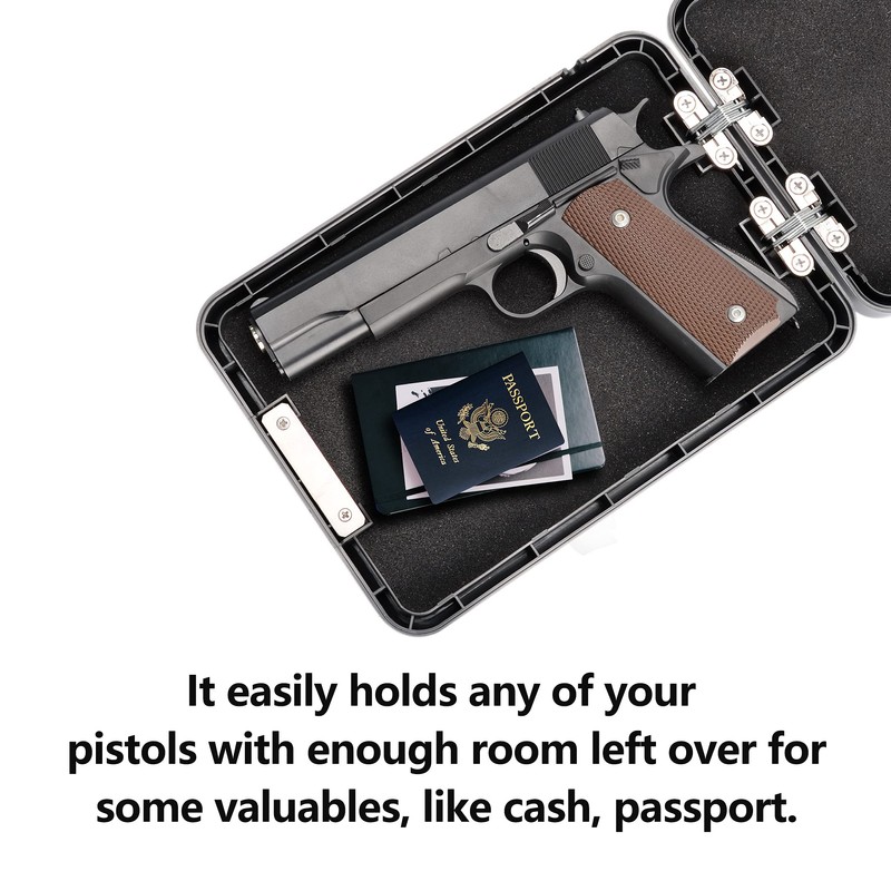 Adoreal Gun Safes for Pistols, Small Pistol Safe Handgun Portable