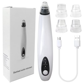 Electric Blackhead Cleaner Professional Facial Diamond Pore Vacuum Suction with 3 Power Options Effective for White Heads Deep Cleansing Portable Design Micro USB Charging 350mA/h by YTXXDEUS