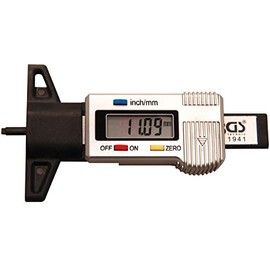 BGS 1941 | Digital Tyre Depth Gauge | 0 - 28 mm