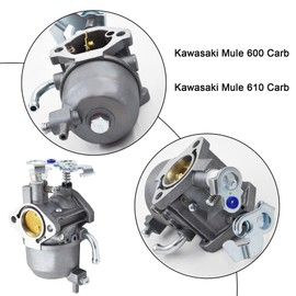 waltyotur 15003-2943 Carburetor Carb Replacement for 2015-2019 Mule 600 610 4X4 SX XC SC KAF400B KAF400A KAF400C KAF400E KAF400D 15004-0953