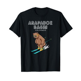 Arapahoe Basin Colorado - Funny Ski Grizzly T-Shirt