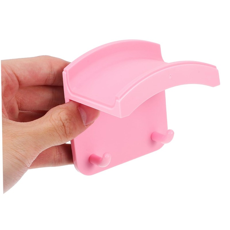 CAXUSD 2pcs Wall Mount Headphone Stand No Drill Headset Hanger