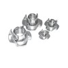 Drive-in Nuts M12 Stainless Steel Pack of 10 with 4