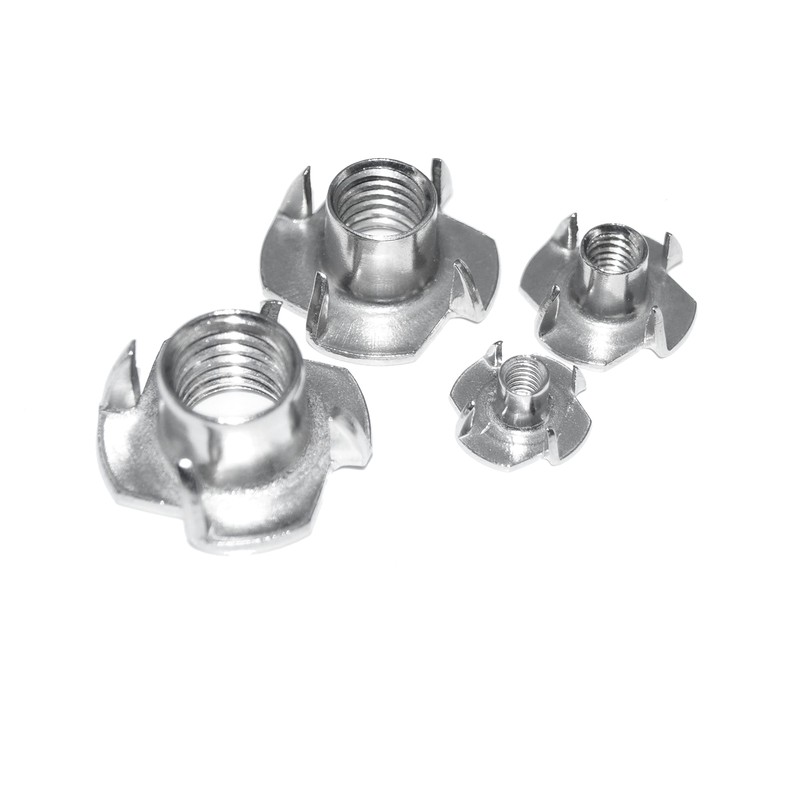 Drive-in Nuts M12 Stainless Steel Pack of 10 with 4