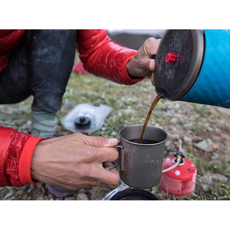 MSR 36004 Outdoor Camping Wind Burner Coffee Press Kit 1.8