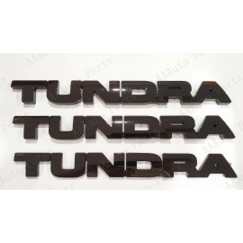 Toyota OEM OVERLAY Gloss black Door Rear Tailgate Tundra Emblem Fit 2007-2013 Toyota Tundra