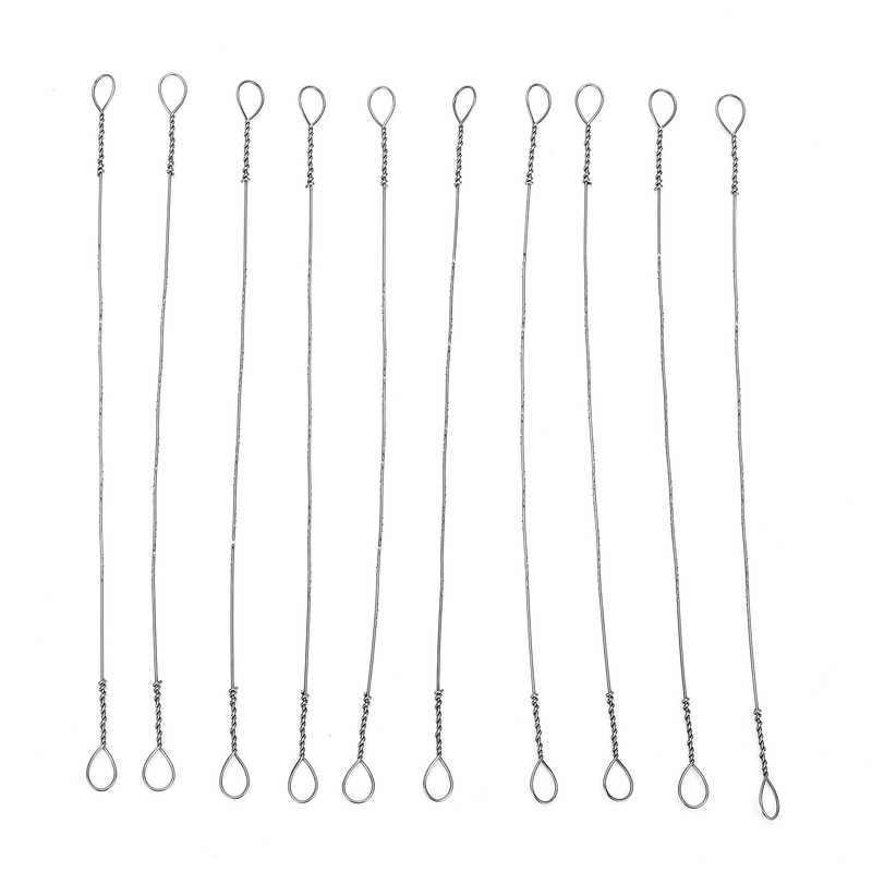 10Pcs Wire Saw Blade, High Carbon Steel Mini Sawing Strips