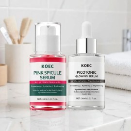 Koec, Sérum With Microagujas, Suavizante, Hidratante, Ilumin