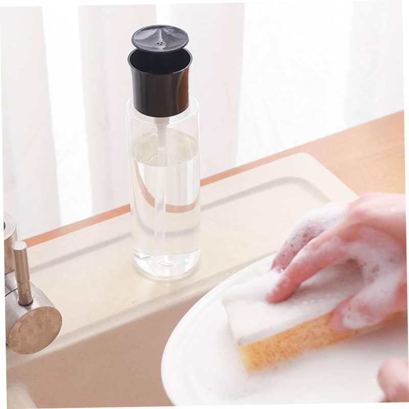 Alipis Kitchen Soap Dispenser Set 2 Lotion Pump Bottles Refillable