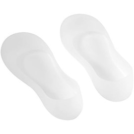 Calcetines Hidratantes de Silicona con Gel Transpirable Reutilizables para Piel Agrietada Tratamiento de Callos para Cuidado Nocturno Diario, Uso en Casa, Oficina, Spas