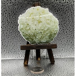 Unbranded HYDRANGEA FLOWER WATERPROOF VINYL STICKERS/DECAL