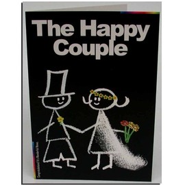 Wedding Card - Chalks Designer Range - The Happy Couple - CK009