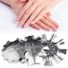 SILPECWEE 3 Pack Easy French Smile Line Acrylic Gel Cutter