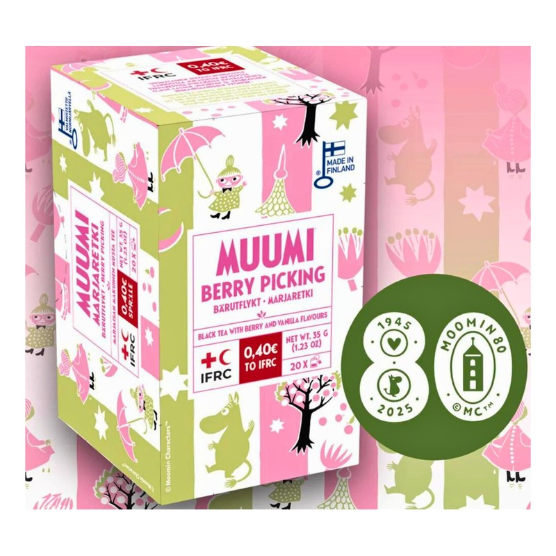 Moomin Tea - Moomin Berry Picking 35g (20 bags)