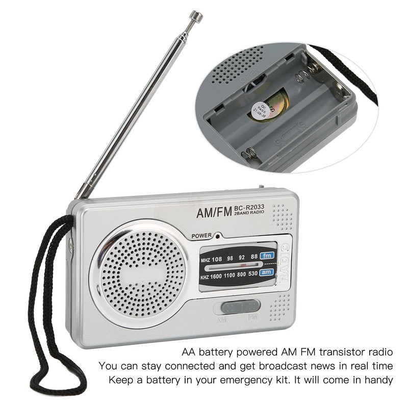 AM FM Transistor Radio DSP Chip Portable Pocket Mini Radio