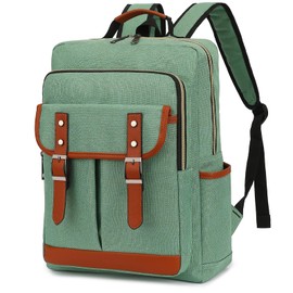 YGR Laptop Backpack for Women, Female, College, Travel, Business, Outdoor Sports, Office, Work in Green