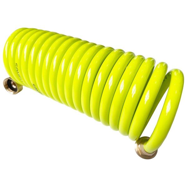 SANFU - Manguera de jardín con retroceso de poliuretano, práctica