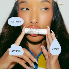 DedCool Lip Balm Stick (Chocolate Mushroom) Jumbo, Vegan, Flavored, Coconut Oil Lip Balm, Long Lasting, Moisturization, Hydrates Dry & Chapped Lips, Vegan, Clean, Non-Toxic, Fragrance For All