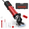 Vkdemer Electric Sheep Shears,600W Upgraded Professional Sheep Clippers,6 Speed Heavy