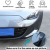 Hudiriy Car Front Bumper Tow Hook Cover Compatible with Mazda
