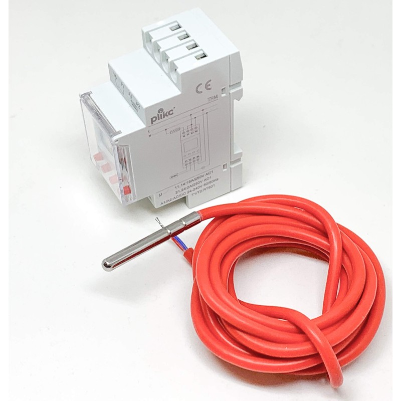 Plikc TRM Modular Digital Temperature Controller with Probe Range from