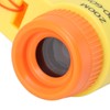 Handheld Microscope Yellow Comfortable Square Handle LED Light Pocket Microscope