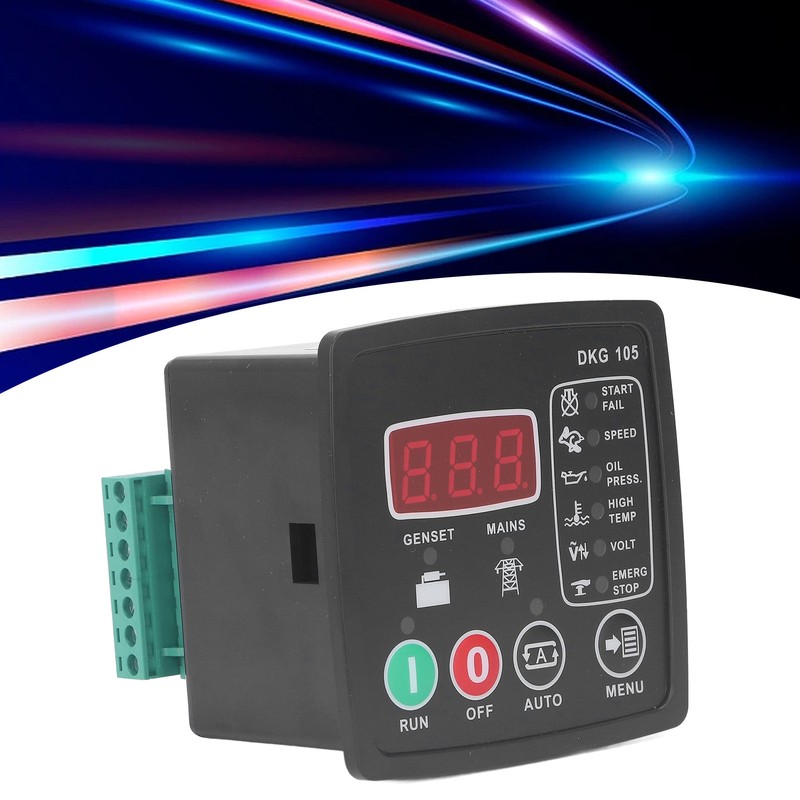 Diesel Generator Controller Programmable Automatic Mains Failure Control Unit 277V