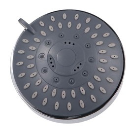 4Inch High Pressure Shower Head Sprayer, 5 Modes Adjustable Shower Head Water-Saving Shower Top Spray Wall-Mounted Bathroom Fixture Faucet Replacement Parts