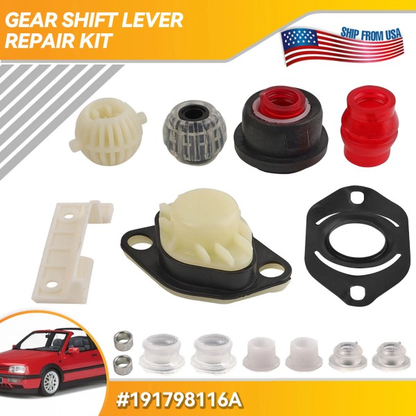 Unbranded Manual Transmission Shifter Bushing Lever Repair Kit For VW