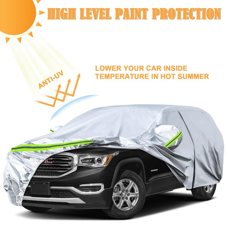 Waterproof Car Covers Replace for 2017-2025 GMC Acadia, 6 Layers