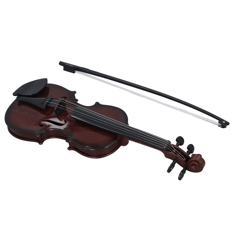 Kids Violin Toy Instrument Realistic Looking Educational Simulation Miniature Violin