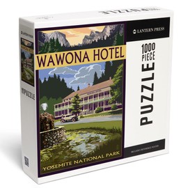 Lantern Press 1000 Piece Jigsaw Puzzle, Yosemite National Park, California, Wawona Hotel