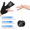 2pcs Competitive Yoyo Aluminum Alloy Yoyo Ball with Strings and