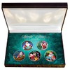 Santa Claus JFK Half Dollar Coin Box Set