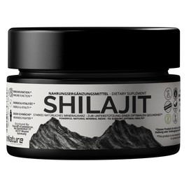VitalizeNature - Shilajit - 30 g Shilajit Original + Ashwagandha - Natural Himalayan Shilajit - 500 mg Shilajit Resin per Daily Dose & 100 mg Ashwanganda - Shijalit & Ayurvedic Herbal Blend