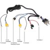 Partsam 1Set H4 Headlight Relay Harness Kit for 7x6 5x7