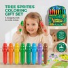 Jar Melo Jumbo Crayons for Toddlers 1-3, 16 Colors Non